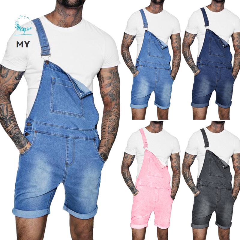 blue denim jumpsuits