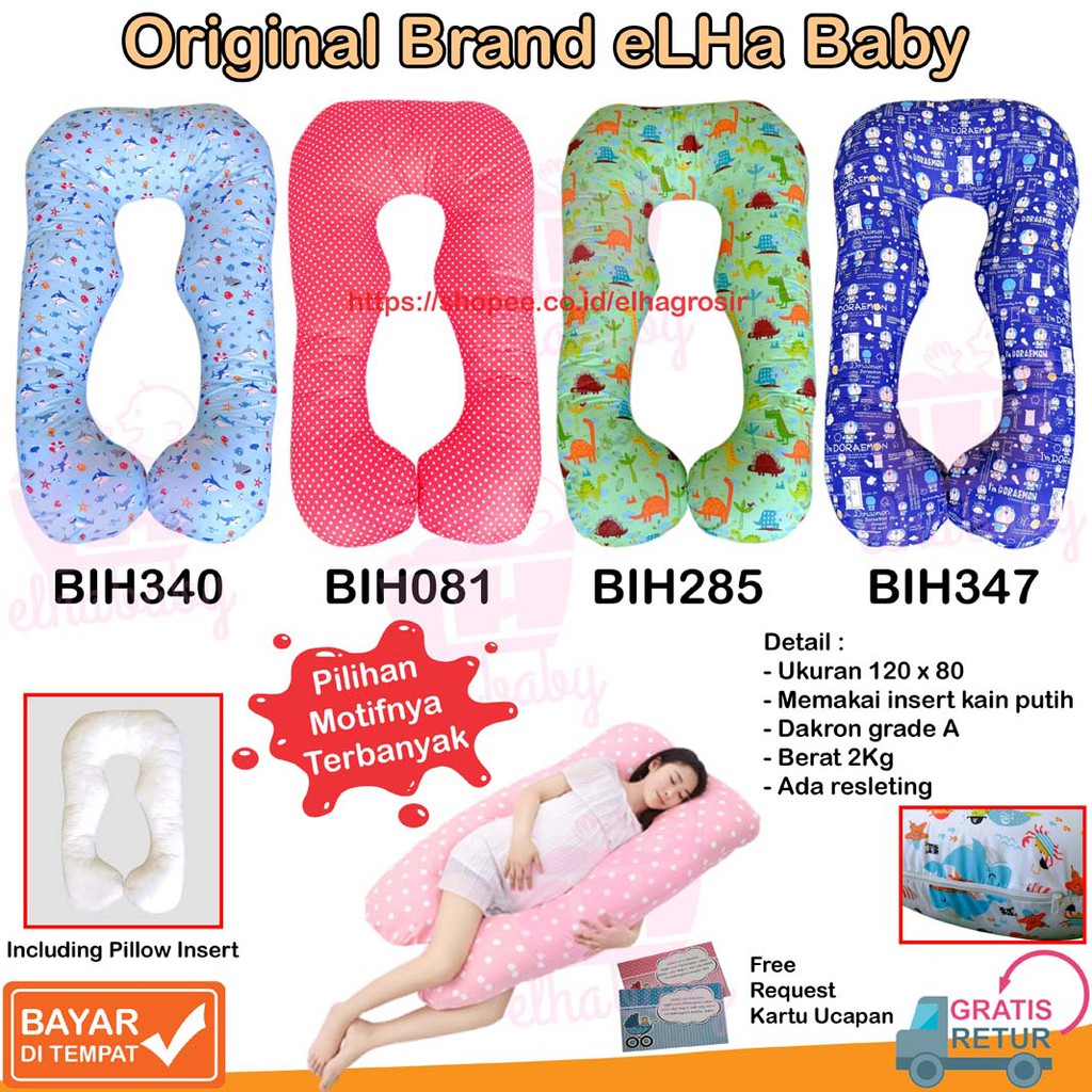 Bantal Hamil Karakter Lucu Kartun Terlaris Bantal Ibu Hamil