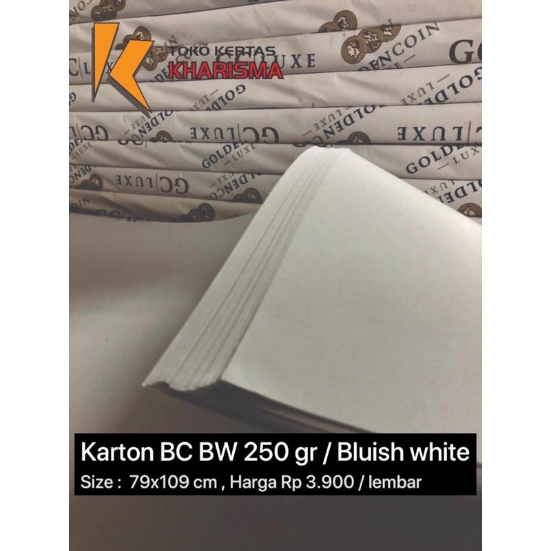 Carton Bw Bluish White 250 Gram Shopee Indonesia