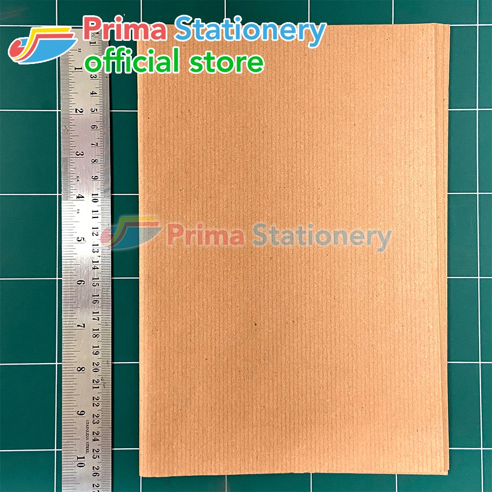 

Master Sampul Buku Coklat Kopi Kwarto Lipat Isi 20 Lembar