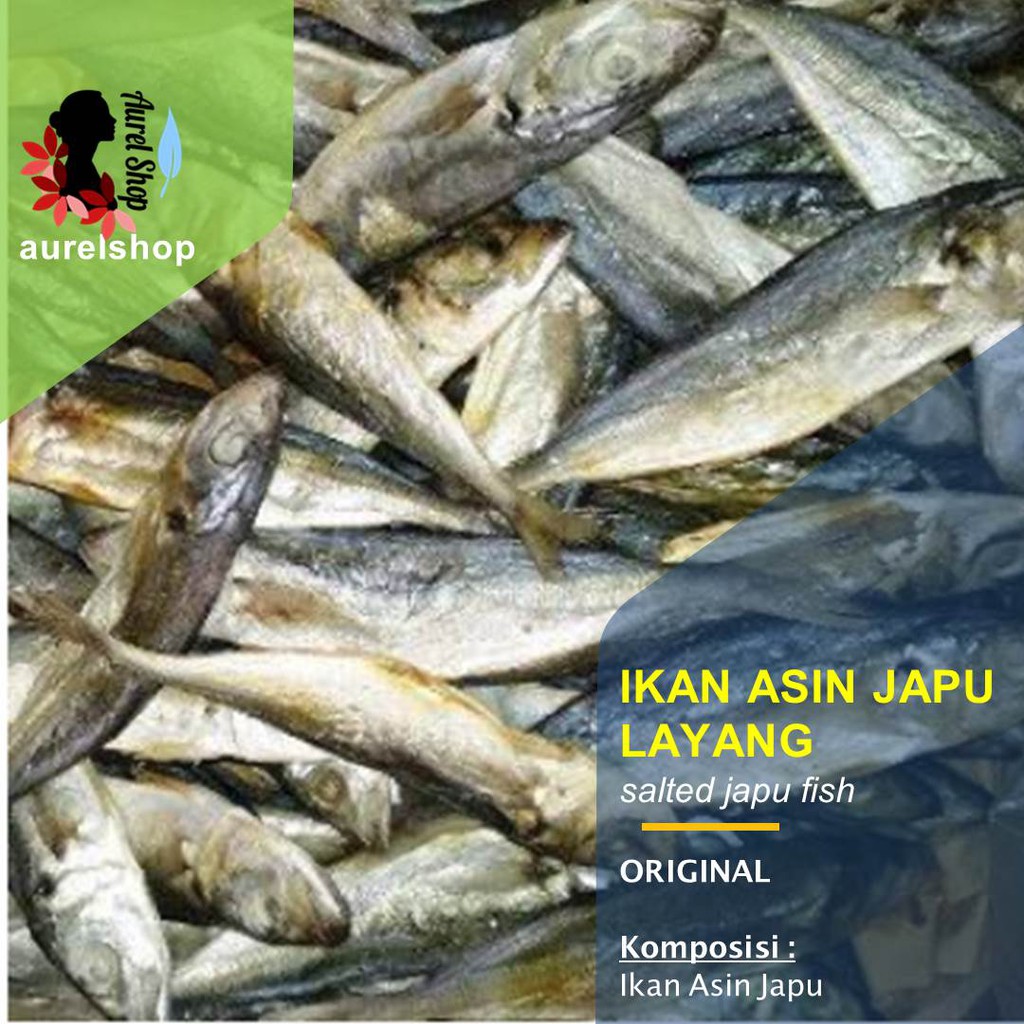 

Ikan Asin Japu Layang Kering 1 kg