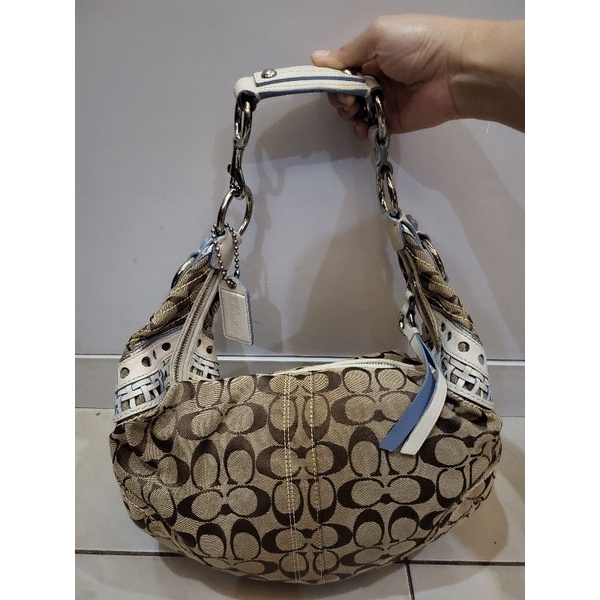 coach hobo signature preloved