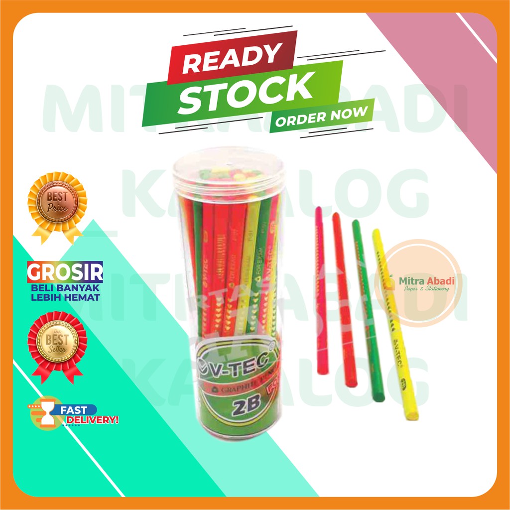 

PENSIL UJIAN 2B EXAM TRIANGULAR PENCIL VTEC P91