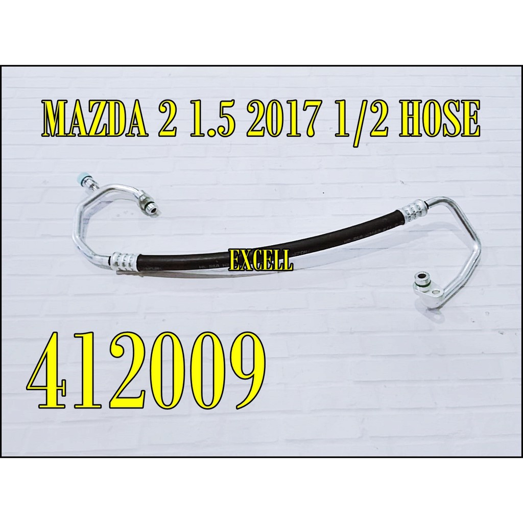 Hose Discharge Selang Pipa Ac Mobil High Pressure Mazda 2 1.5 1/2