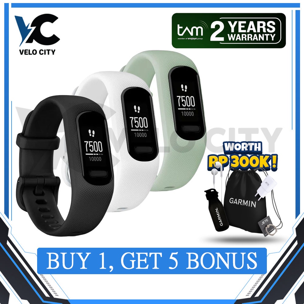 Garmin Vivosmart 5 Original - Garansi Resmi TAM 2 Tahun