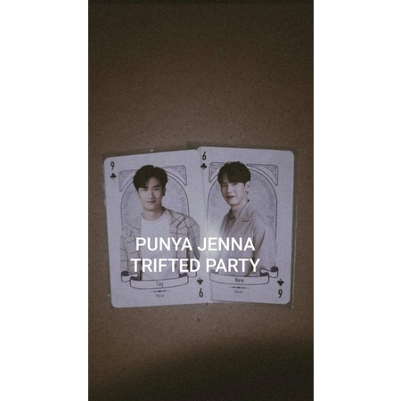 playing card gmmtv official tay tawan new thitiphoom newwie