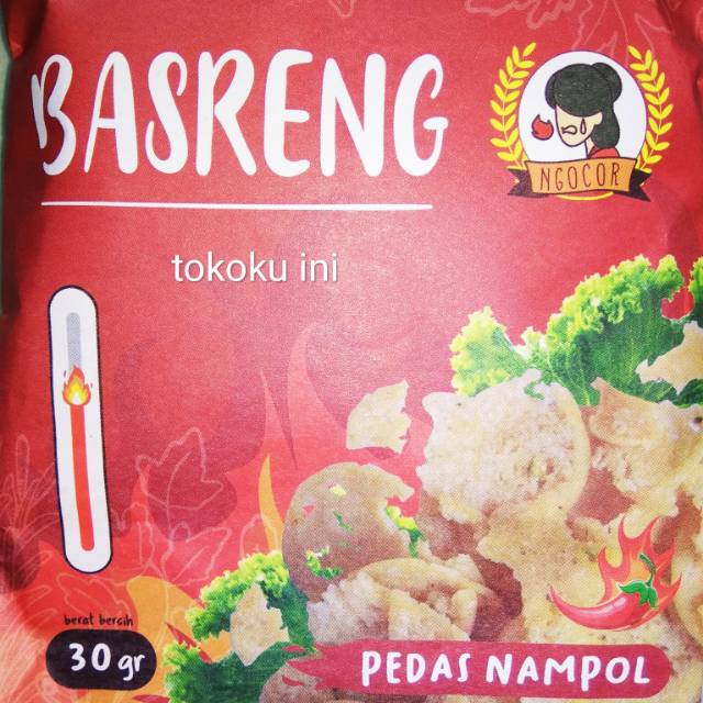 

Terlaris Basreng ngocor pedas nampol jajanan murah ready stock langsung agen bisa jual lagi