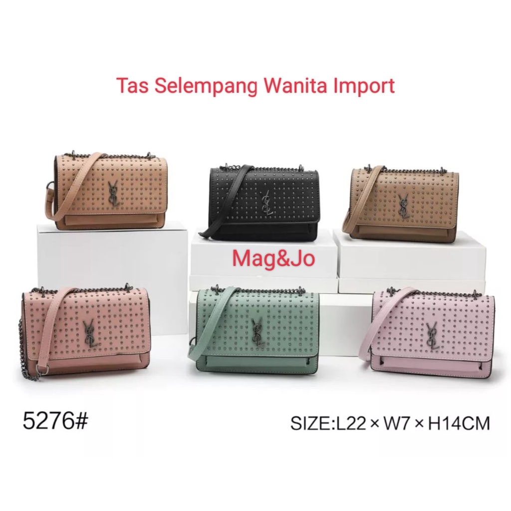 Tas selempang wanita - Tas selempang Import - Tas model terbaru - Tas Import Wanita 5276