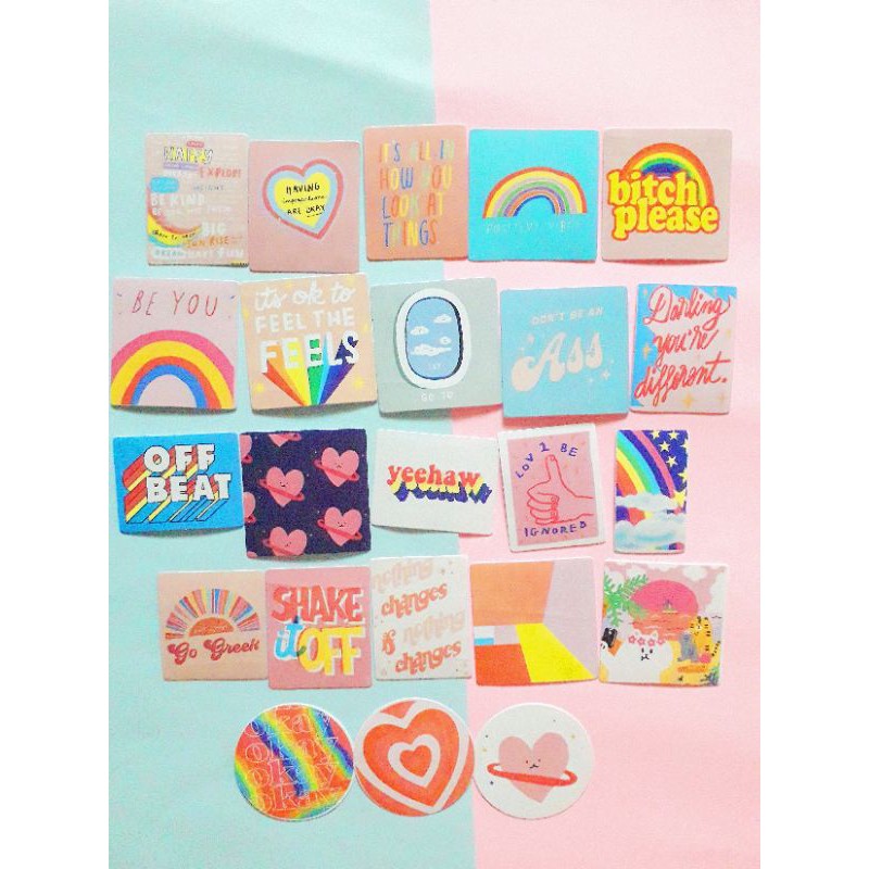 

Colorful Sticker Deco (Isi 46 pcs)