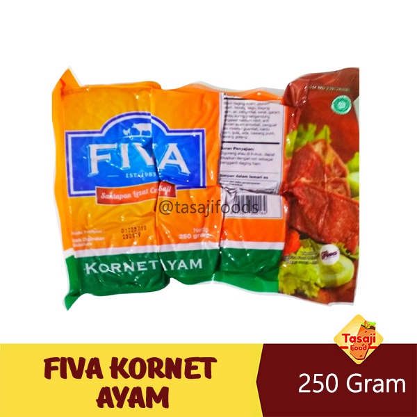 

Fiva Kornet Ayam 250 Gram