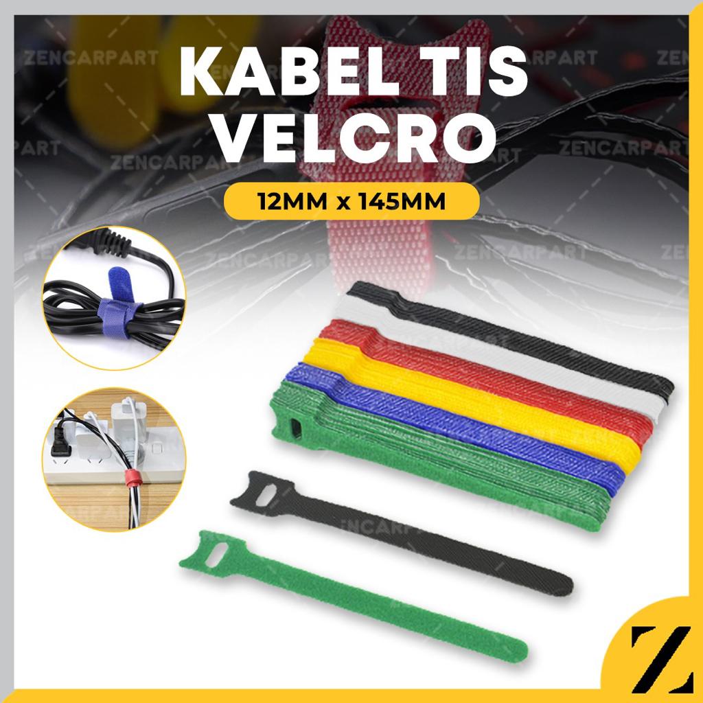 Jual Kabel Tis Velcro Cable Pengikat Penjepit Ikat Tali Tie Ties