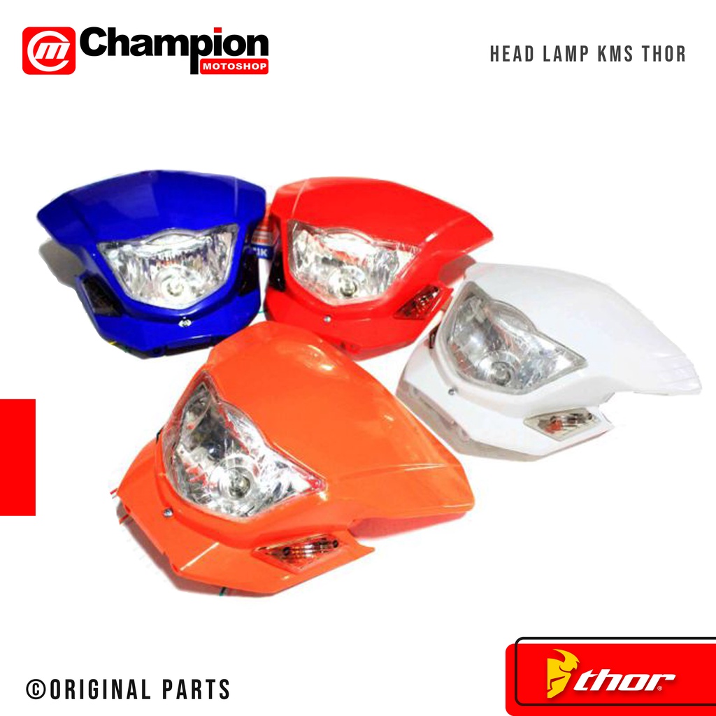 Lampu Depan Head Lamp Kms Thor