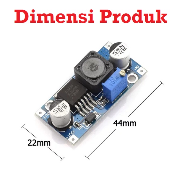 [HAEBOT] Module Modul Step Up Stepup XL6009 DC Booster 4A 3-30V 5-35V Penaik Tegangan Power Konverter Adjustable Board Arduinoo