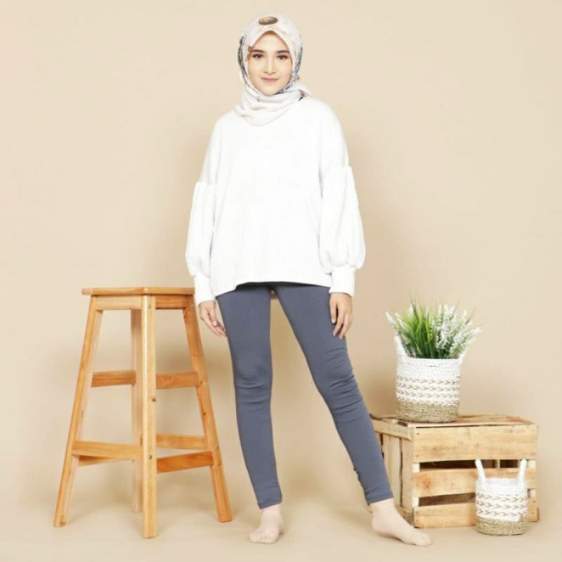 Legging Panjang Spandek Premium Standar dan Jumbo /Legging Bahan Kaos/ Legging Wanita Dewasa