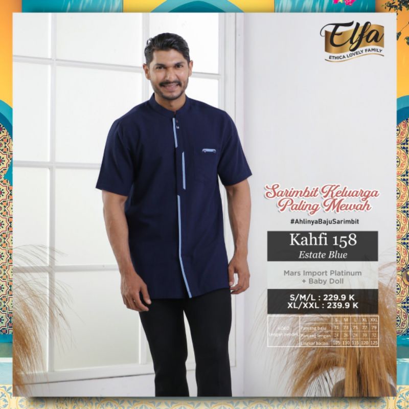 KOKO DEWASA TERBARU 2021 ETHICA KAHFI 158 ESTATE BLUE