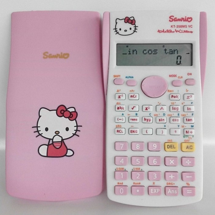 

KALKULATOR SCIENTIFIC HELLO KITTY CALCULATOR ILMIAH SAMA DGN FX-350MS