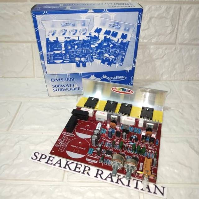 Kit Amplifier SUBWOOFER 500Watt TR Toshiba DMS-009