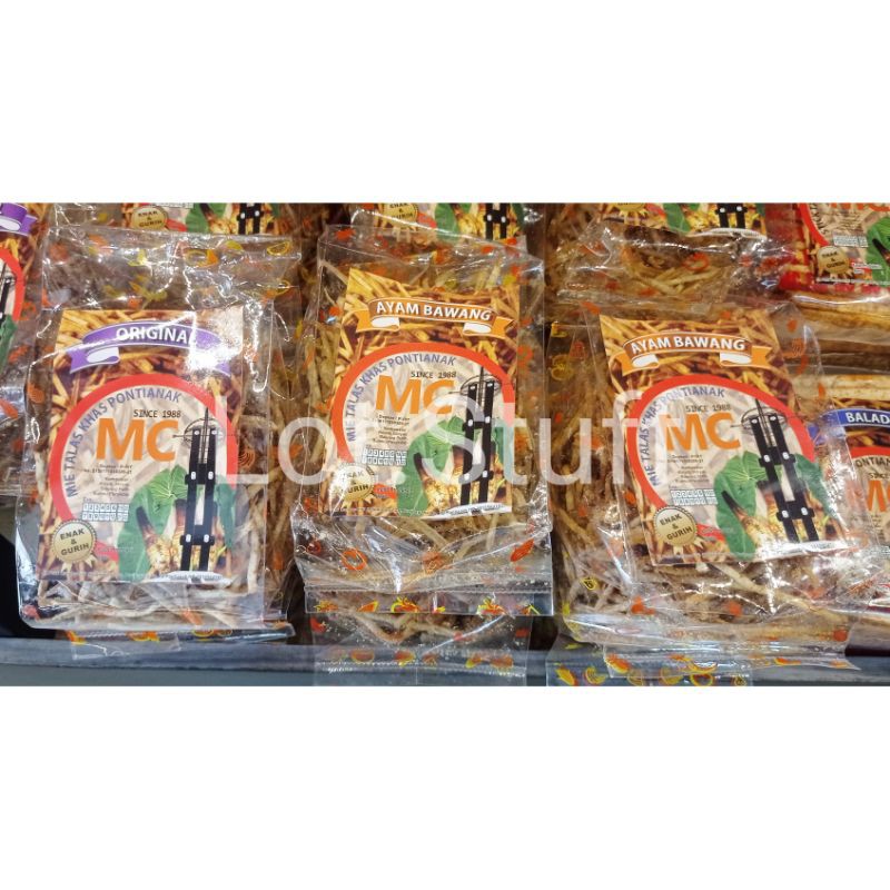 

Stick Talas Tipis/Snack Mie Talas/Keladi MC Uk. Kecil Khas Pontianak