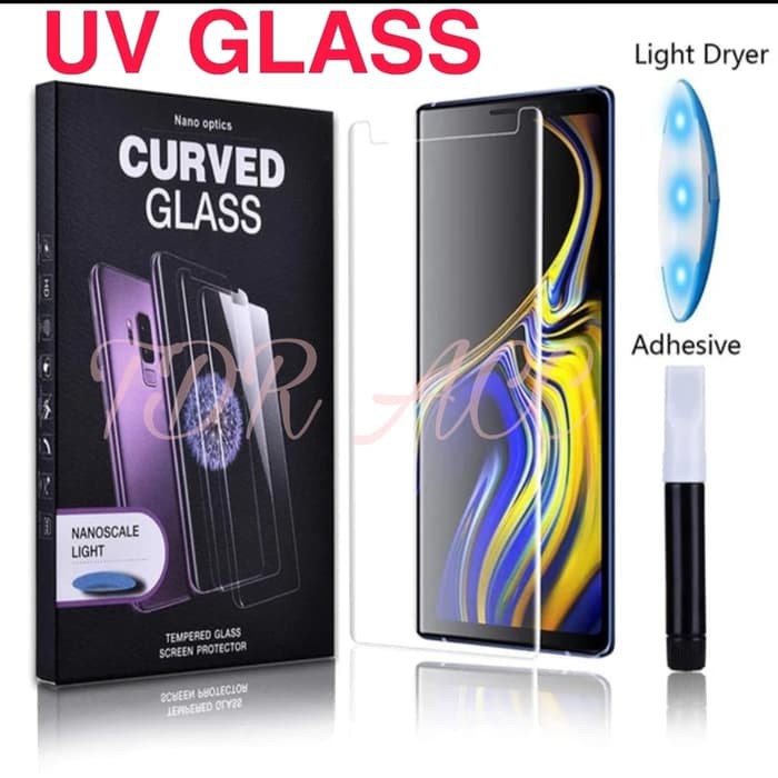 SAMSUNG S10/S10+/S20/S20+/S20 ULTRA/S21/S21+/S21 ULTRA - TEMPERED GLASS UV CLEAR FULL COVER