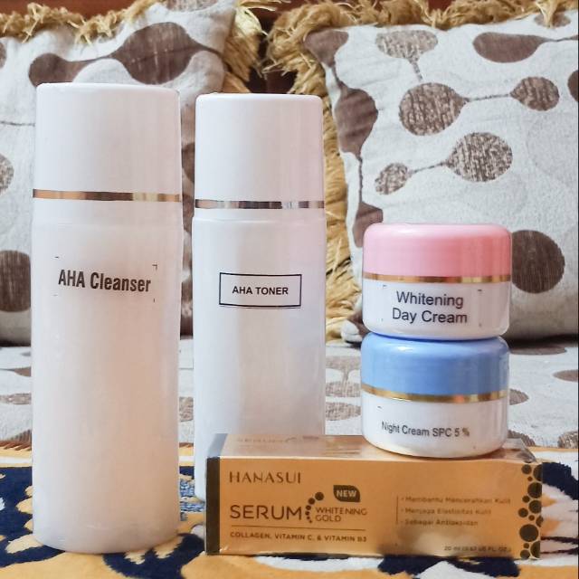 PAKET KOMPLIT 5IN1 WDC FARMA ORIGINAL / skin care / pembersih wajah / cream original spc 5%