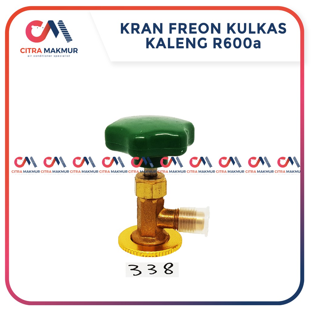 Kran Freon Kulkas Kaleng R600a Klea C 338 R 600 a R22 showa Keran Can Tap AC