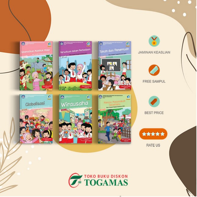 Buku Tematik Terpadu Tema 1-9 Sd/Mi Kelas 6 Kurikulum 2013