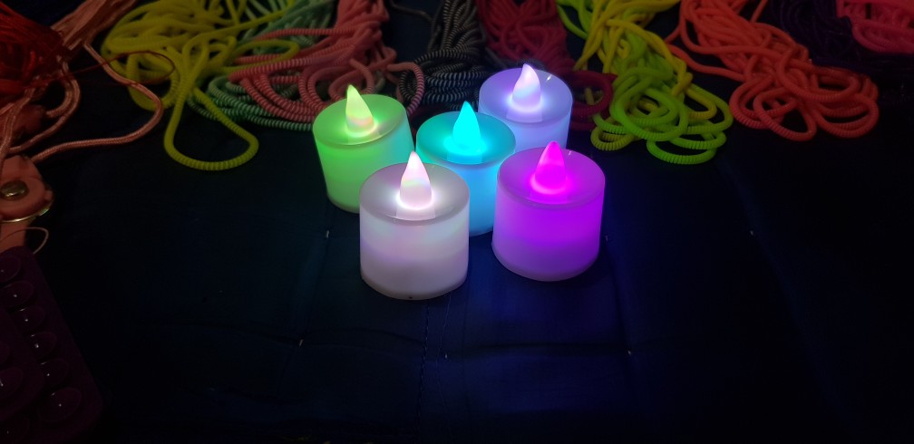 Lilin Elektrik Mini Led Candles Valentine Natal Christmas Lampu Light / Lilin Led