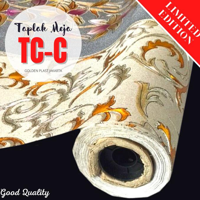 ~~~~~] Taplak Meja Makan PVC Tahan Air/Waterproof QOOD QUALITY Meteran C & D