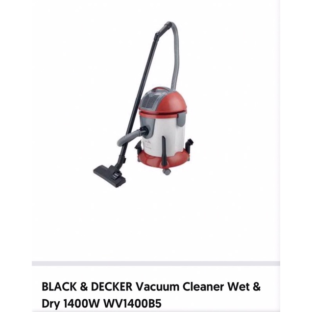 Preloved Vacum Cleaner  Black + Decker