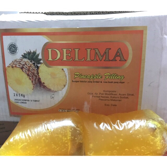 Prims Food Selai Nanas Pineapple Filling repack 250 gr