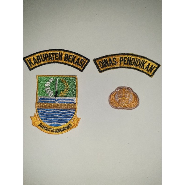 Atribut Seragam PDH/PNS/Guru/Pemda Kabupaten Bekasi (Dinas Pendidikan)