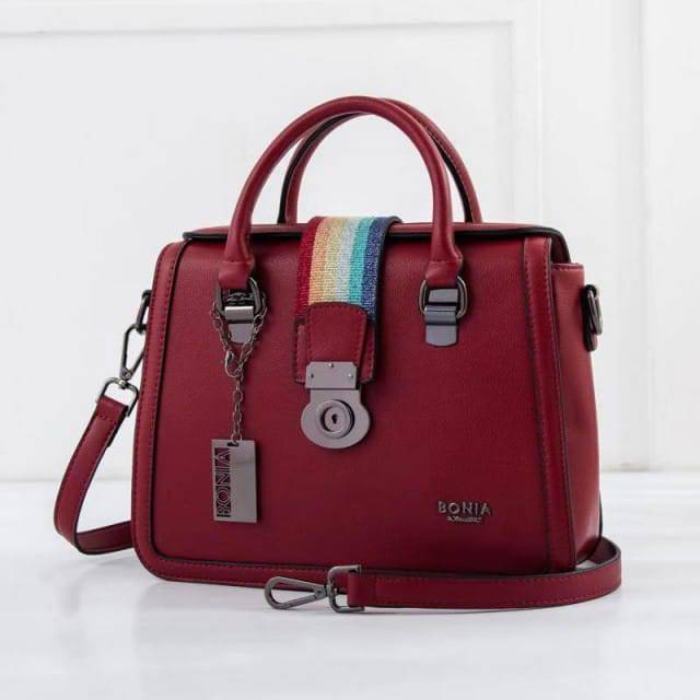 NEW ARRIVAL BONIA SHARON RAINBOW 3459 SEMI PREMIUM / TAS WANITA HANDLE BAG