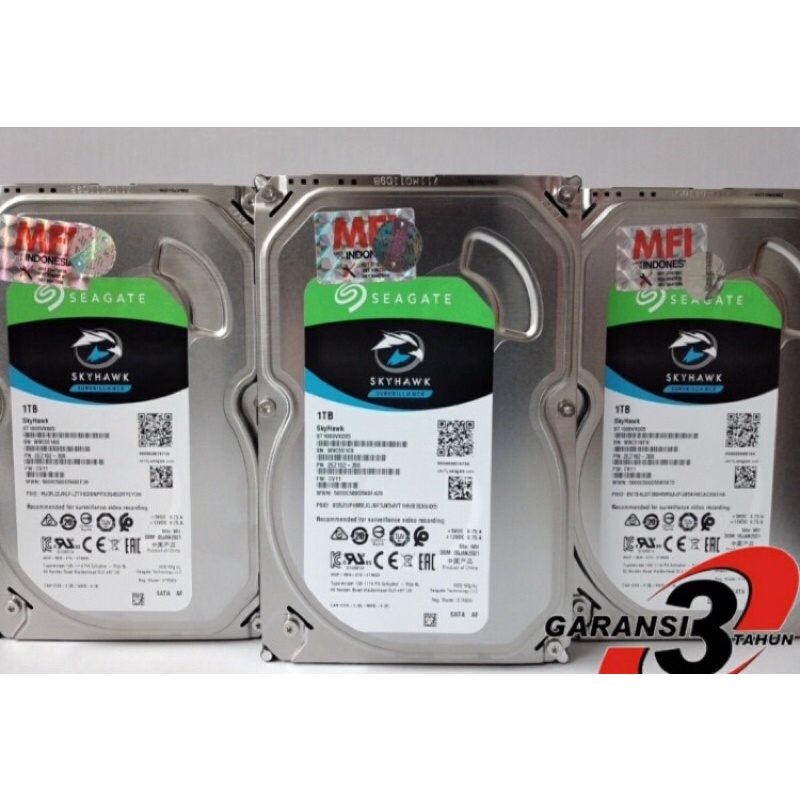 HARDISK SEAGATE SKYHAWK GARANSI RESMI 3 TAHUN