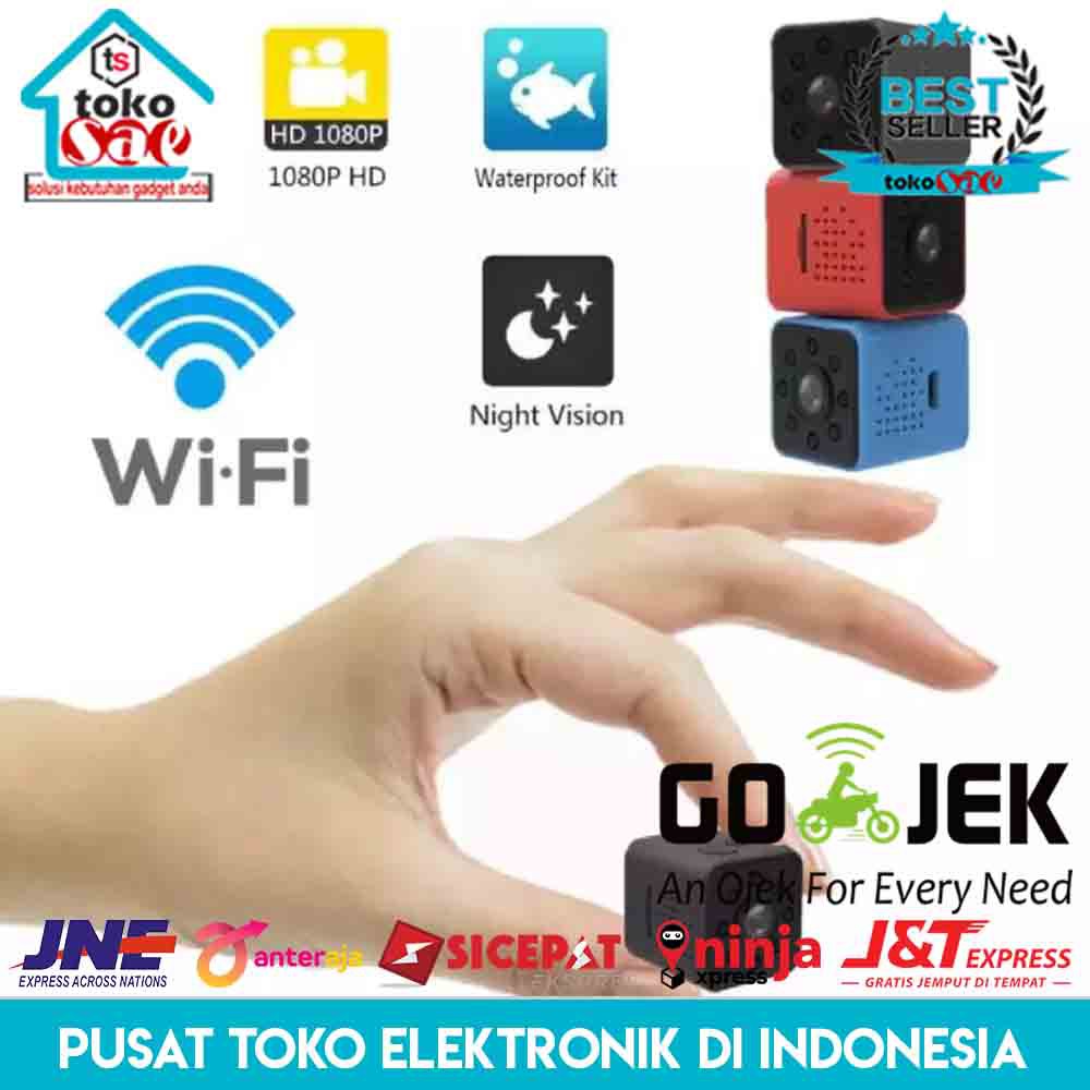 Camera SQ23 WiFi  Full HD 1080 Spy Camera Kamera Mini SQ 23 Waterproof