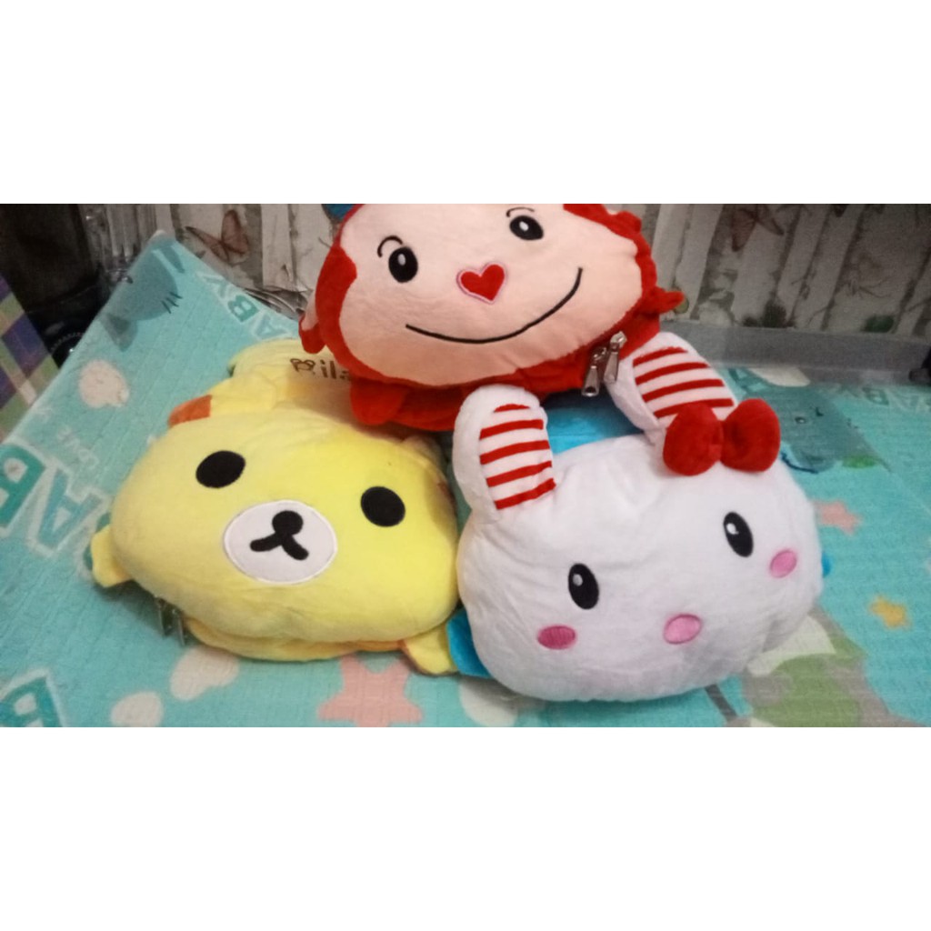 Bantal boneka selimut