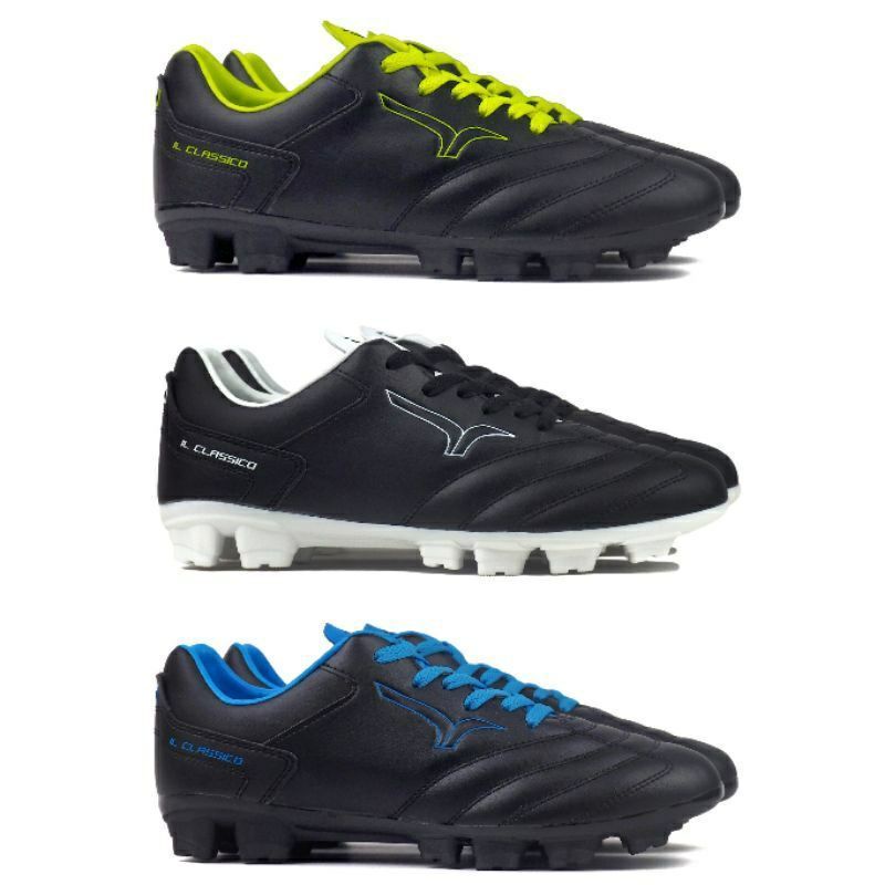 Sepatu Bola Calci Epic FG Original SC Green Black Blue