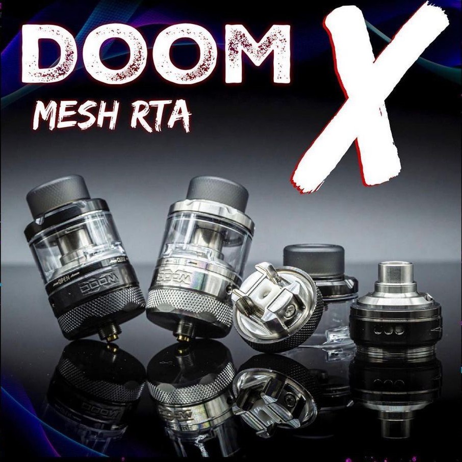 Doom Mesh RTA 25mm by Damn Vape Authentic