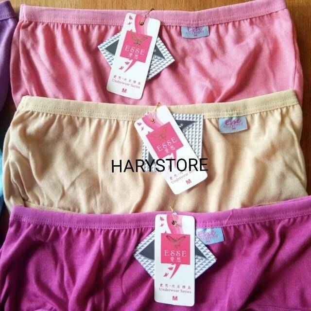 Celana dalam wanita cd ban kecil halus soft M L XL XXL