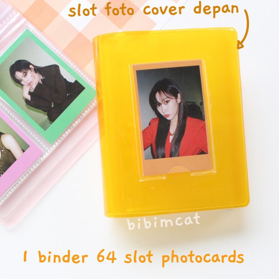 

8VC ® Mini Photocard Binder Glitter Case Slot 64 PC POLOS ➲ (Bestseller)