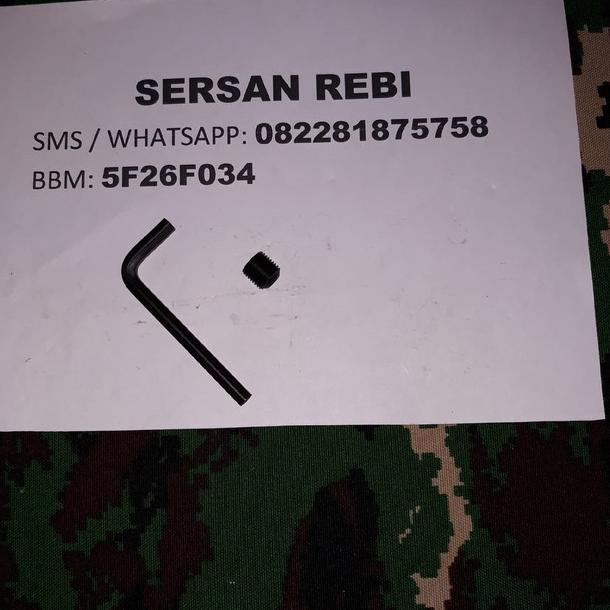 TERMURAH baut L baikal makarov plus kunci L Diskon,.,..