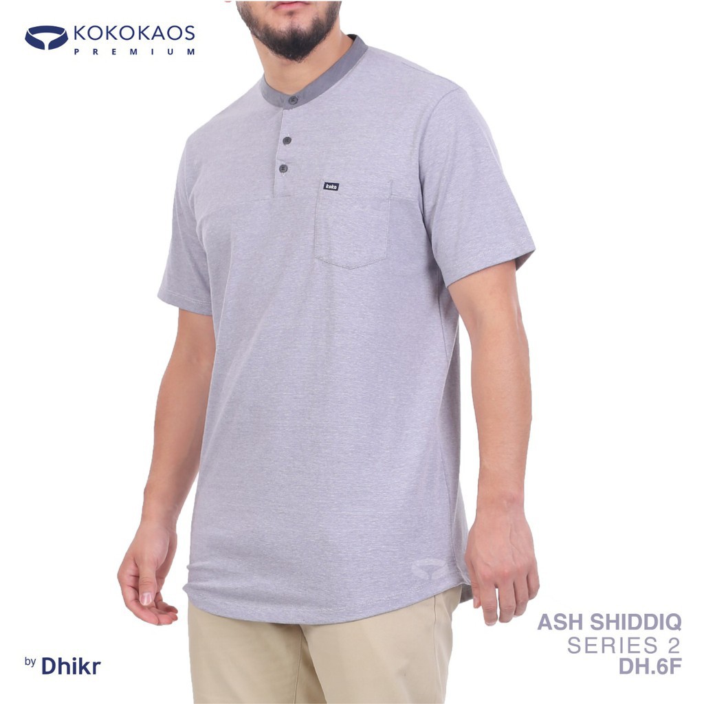 KOKO DEWASA KAOS KOMBED KATUN LENGAN PENDEK DHIKR