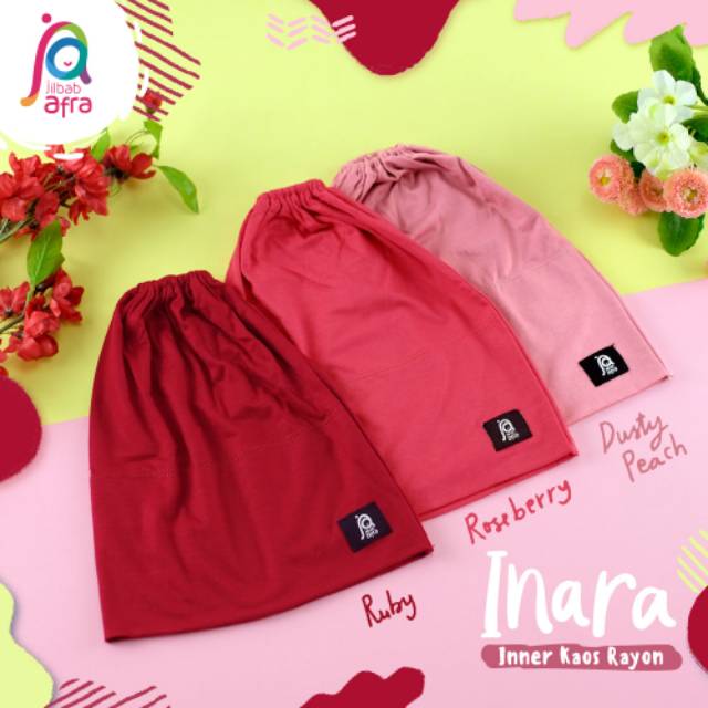 Ciput Inner Jilbab Arfa (Used to be Afra) - Inara Inner Hijab - Bahan Kaos Rayon HQ