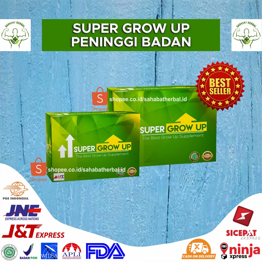 

Super Grow Up Original Susu Peninggi Badan (Toples Kosong)