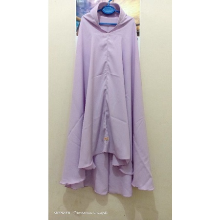 Khimar Reguler Warna Lilac Uk. L by Khairana