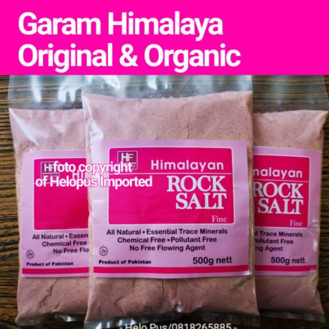 

Garam Himalaya NQ Himalayan Rock Salt Garam Pink Himsalt