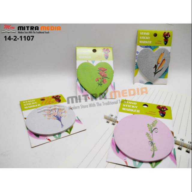 

MEMO STIKER KOTAK BULAT LOVE MOTIF UNIK
