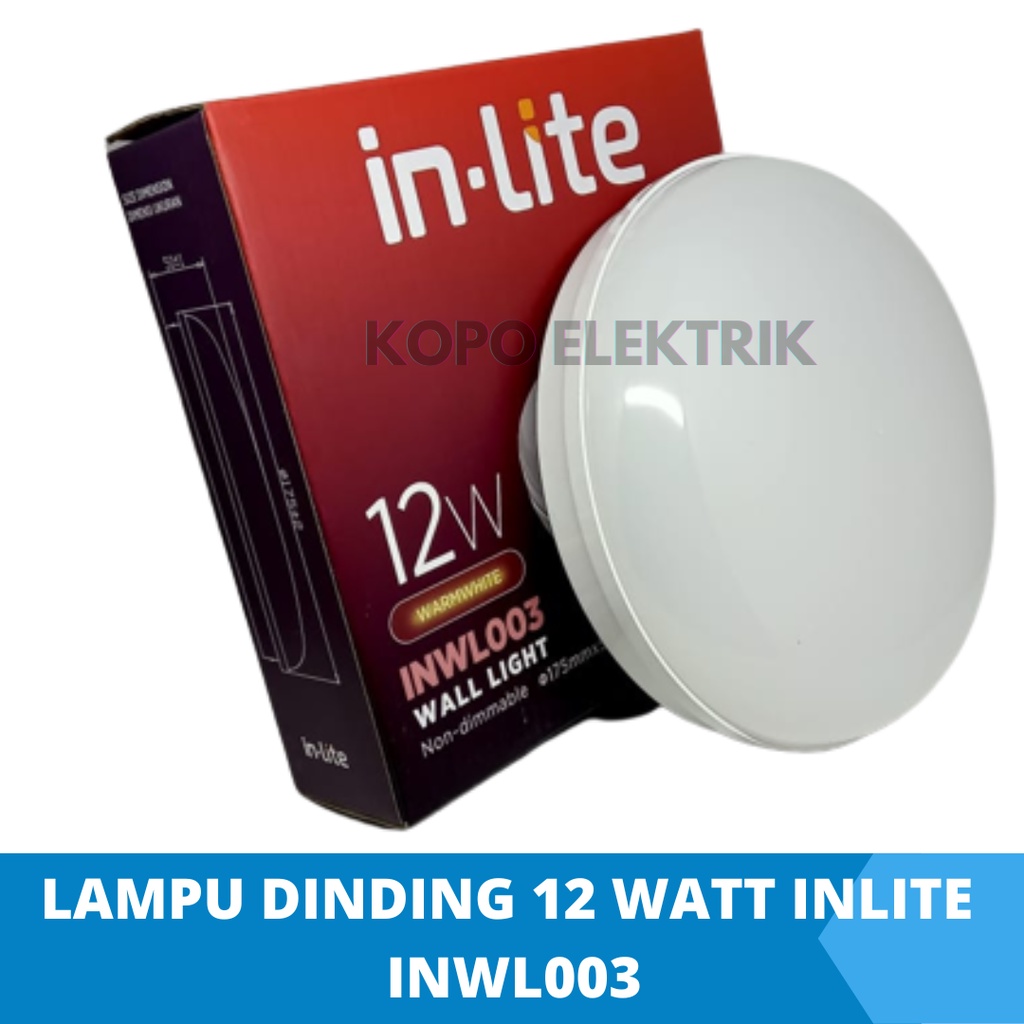 Inlite Lampu Dinding / Wall Light INWL003 12 Watt