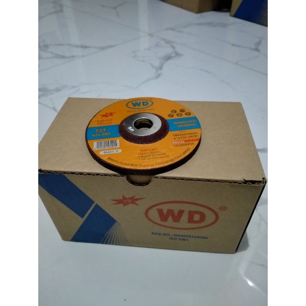 batu gerinda poles wd batu wd tebal 4 X 6