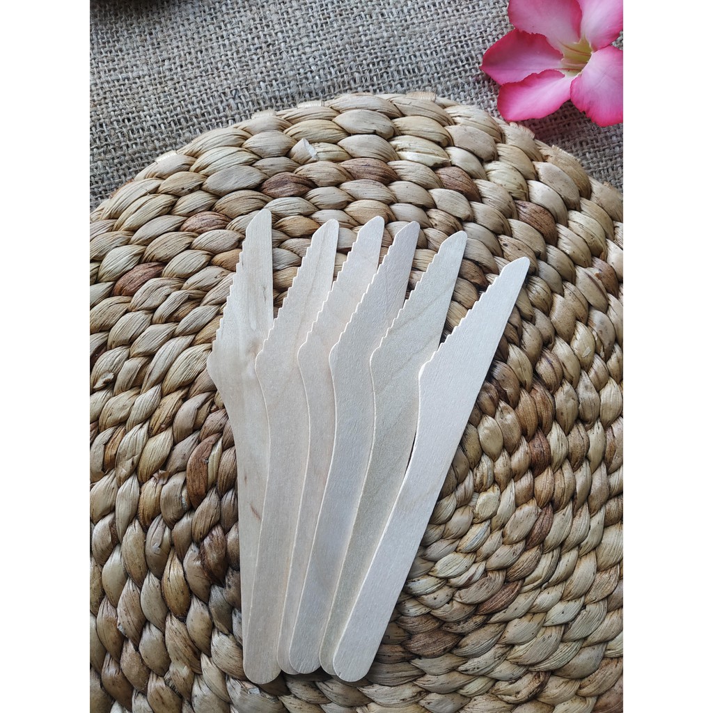 PISAU BINCH UNTUK 20PCS | pisau kayu pisau sekali pakai pisau tipis pisau kayu binch pisau kayu mura