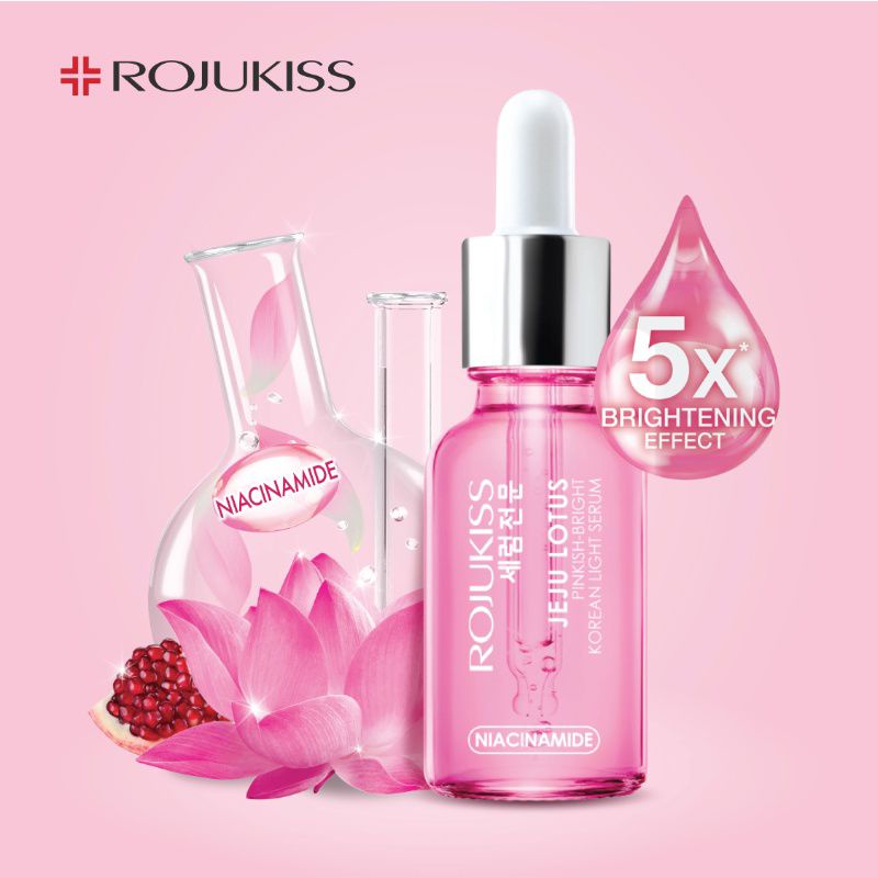 ROJUKISS JEJU LOTUS PINKISH WHITE SERUM 30ML FULL SIZE